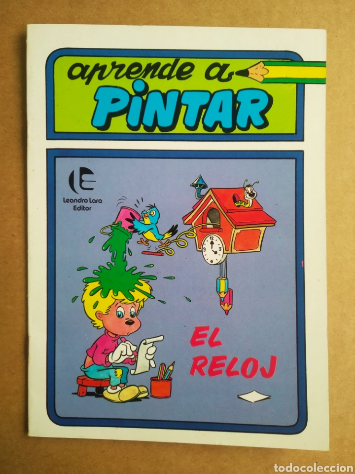 Libros de segunda mano: Aprende A Pintar n&deg;6: El Reloj (Leandro Lara, 1989). Sin usar. - Foto 1