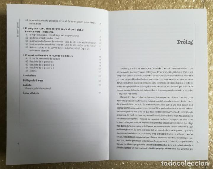 Libros de segunda mano: EL CANVI GLOBAL - 2002 - M. BOADA, D. SAUR&Iacute; - ED.RUBES~GEN.CAT - GA - Foto 6