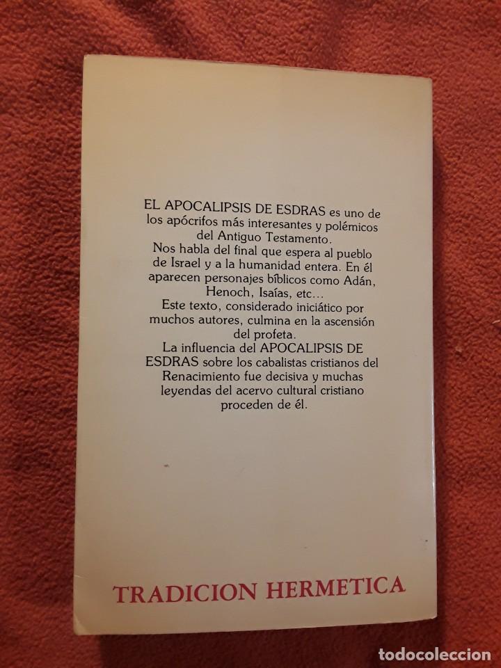 Libros de segunda mano: Apocalipsis de Esdras. Obelisco. Excelente estado - Foto 2