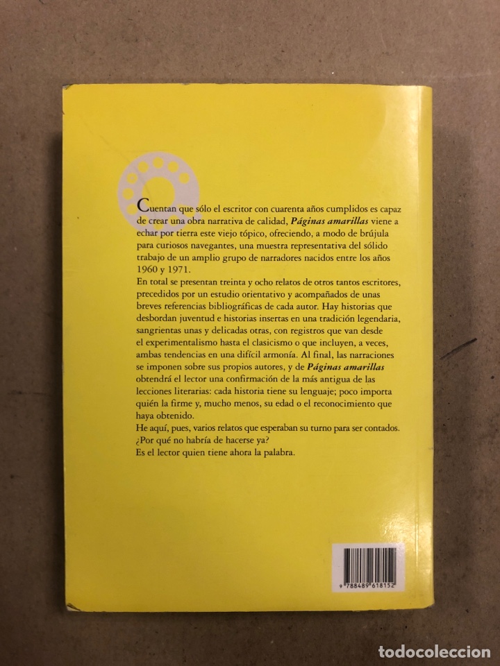 Libros de segunda mano: P&Aacute;GINAS AMARILLAS. VV.AA. EDICIONES LENGUA DE TRAPO 1997. - Foto 6