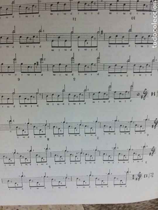 Libros de segunda mano: Escuela de la guitarra TARREGA - Foto 3
