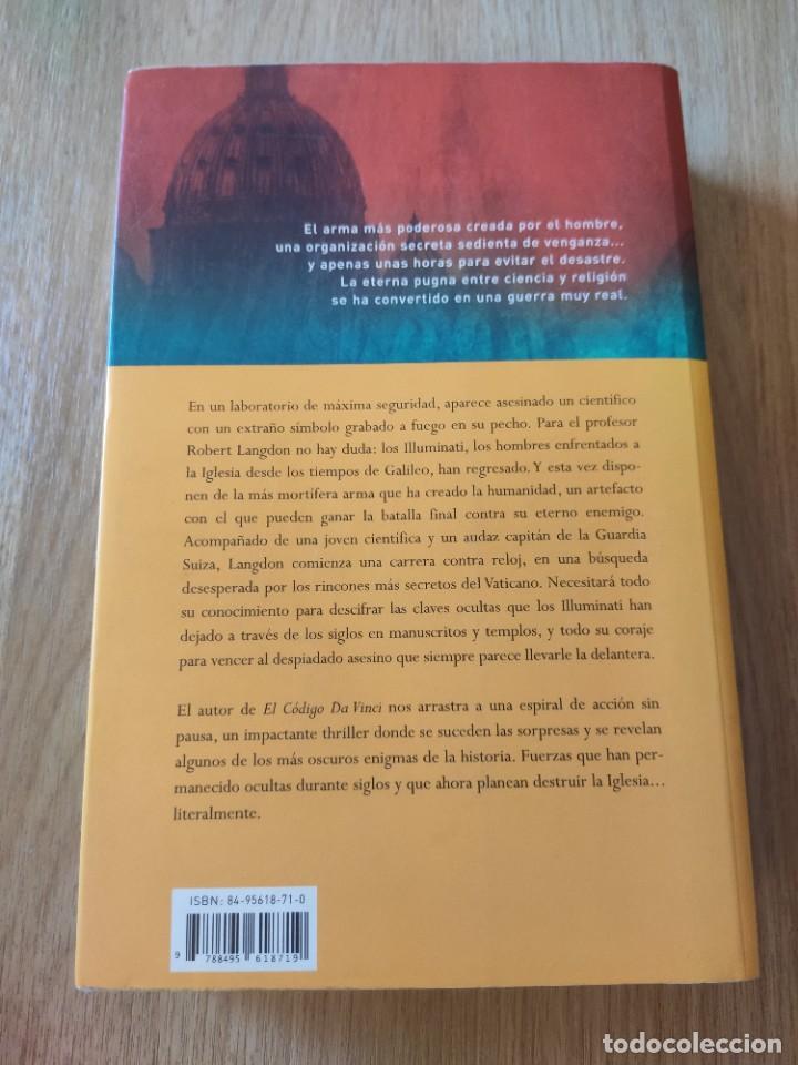 Libros de segunda mano: Angeles y Demonios Dan Brown - Foto 2