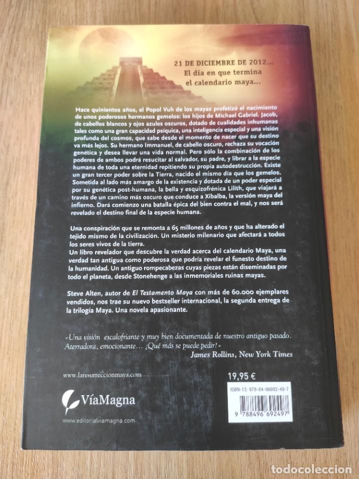 Libros de segunda mano: LA RESURRECCI&Oacute;N MAYA. STEVE ALTEN - Foto 2