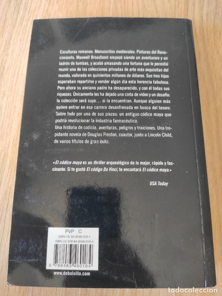 Libros de segunda mano: El Codice Maya . DOUGLAS PRESTON - Foto 2