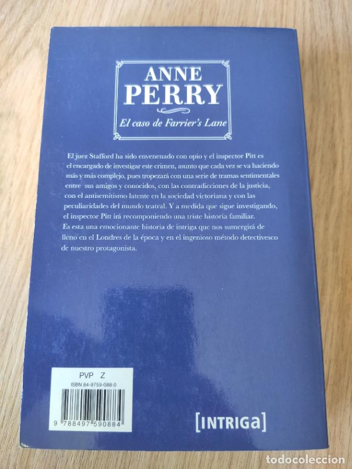 Libros de segunda mano: El caso de Farriers Lane ANNE PERRY - Foto 2
