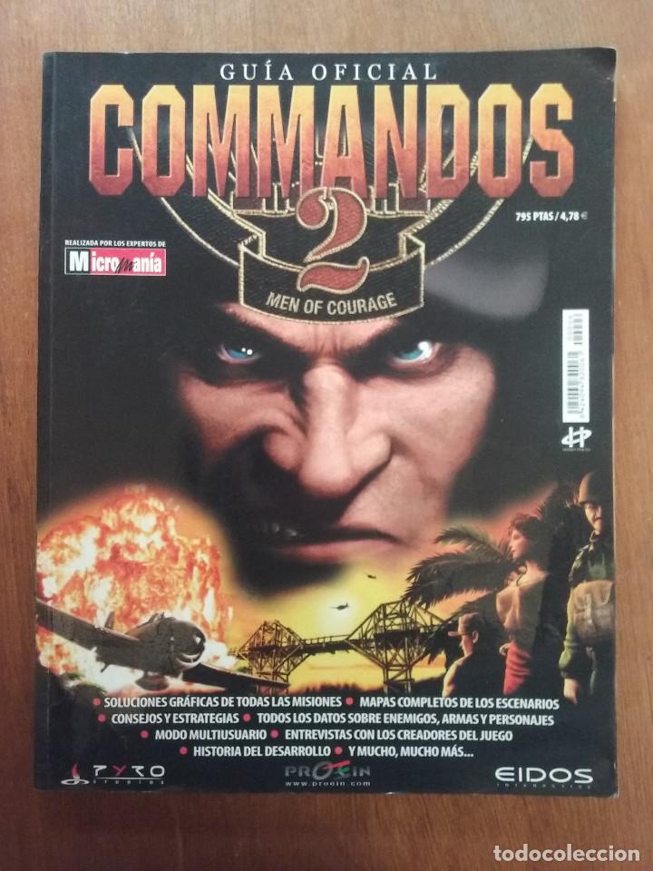 Libros de segunda mano: COMMANDOS 2, GUIA OFICIAL, MICROMANIA