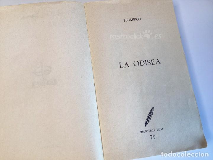 Libros de segunda mano: Homero - La Odisea Biblioteca edaf de bolsillo 1979 - Foto 5