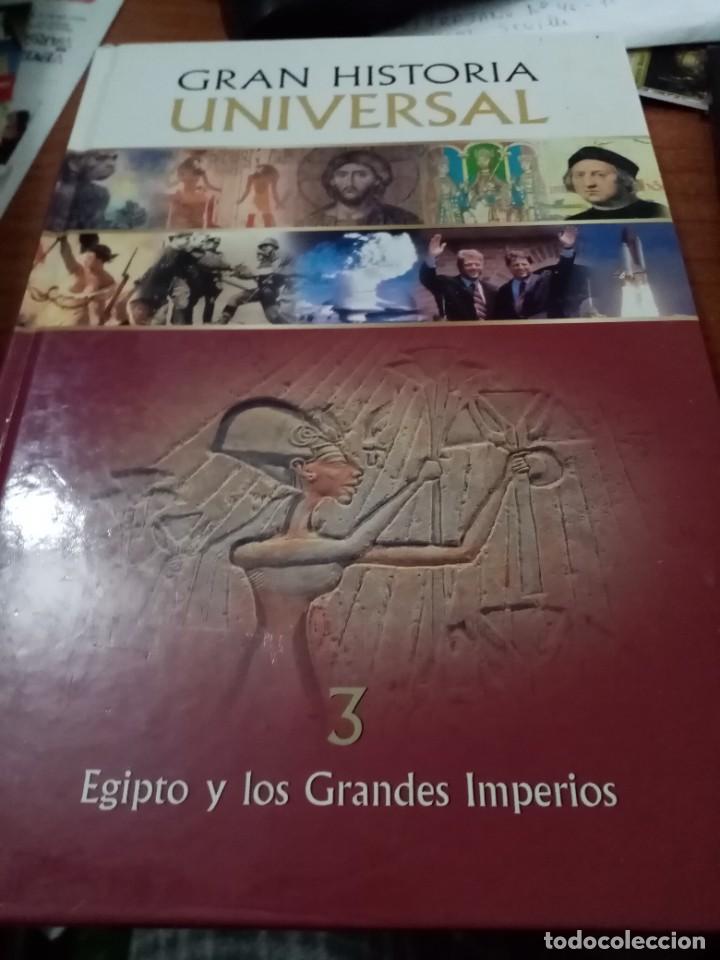 Libros de segunda mano: GRAN HISTORIA UNIVERSAL. EGIPTO Y LOS GRANDES IMPERIOS. 3. EST5B5 - Foto 1