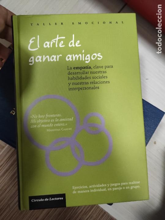 Libri di seconda mano: EL ARTE DE GANAR AMIGOS.TALLER EMOCIONAL.EJERCICIOS,ACTIVIDADES Y JUEGOS PARA REALIZAR DE MANERA IND