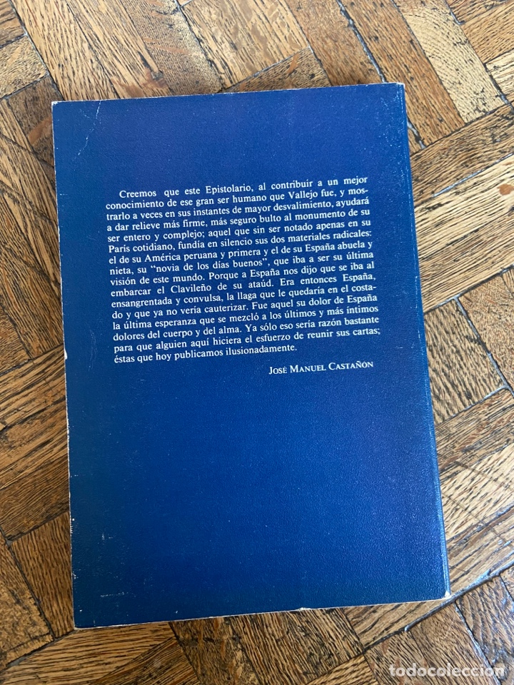 Libros de segunda mano: Epistolario general - C&eacute;sar Vallejo - Pretextos (1982) - Foto 5