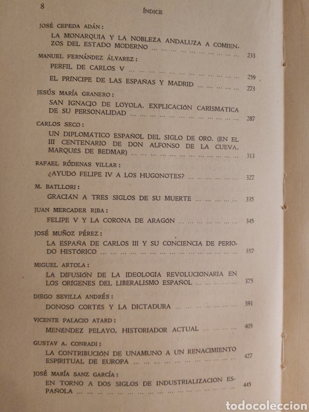 Libros de segunda mano: ESTUDIOS SOBRE HISTORIA DE ESPA&Ntilde;A / COLABORADORES DE ARBOR - Foto 3
