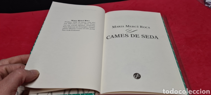 Libros de segunda mano: Precioso libro. Cames de seda. Maria Merc&egrave; Roca. - Foto 3