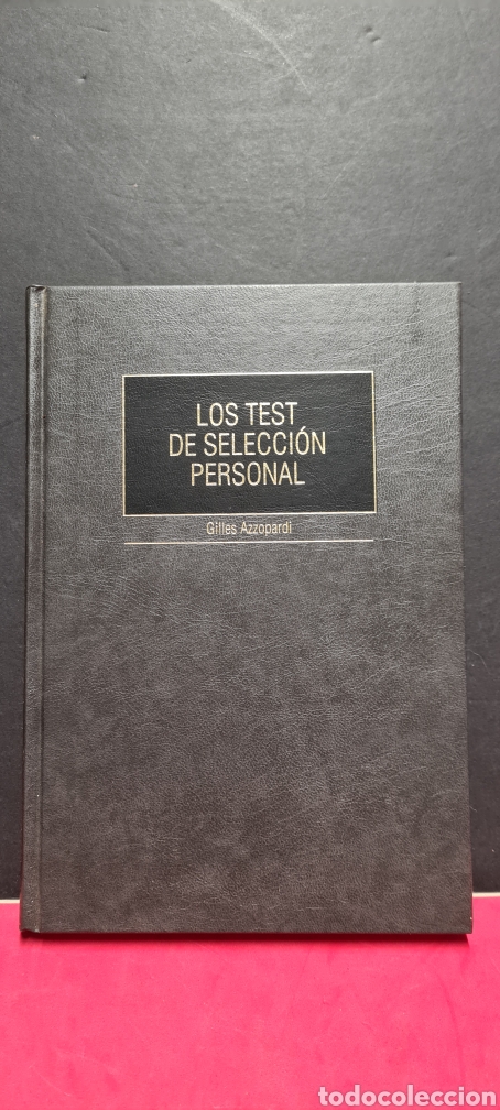 Libros de segunda mano: Interesante libro. Los Test de Selecci&oacute;n Personal. Gilles Azzopardi. Ediciones Deusto. - Foto 1