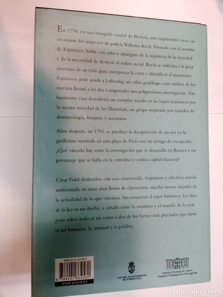 Libros de segunda mano: C&Eacute;SAR VIDAL Los hijos de la luz SA8156 - Foto 2