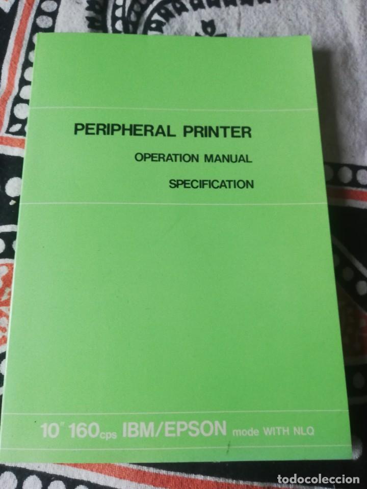 Libros de segunda mano: IBM. PERIPHERIAL PRINTER - Foto 1