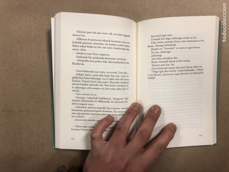 Libros de segunda mano: LABARTZARI AGUR. TXILLARDEGI. ELKAR ARGITALETXEA 2005. EUSKARAZ. - Foto 4