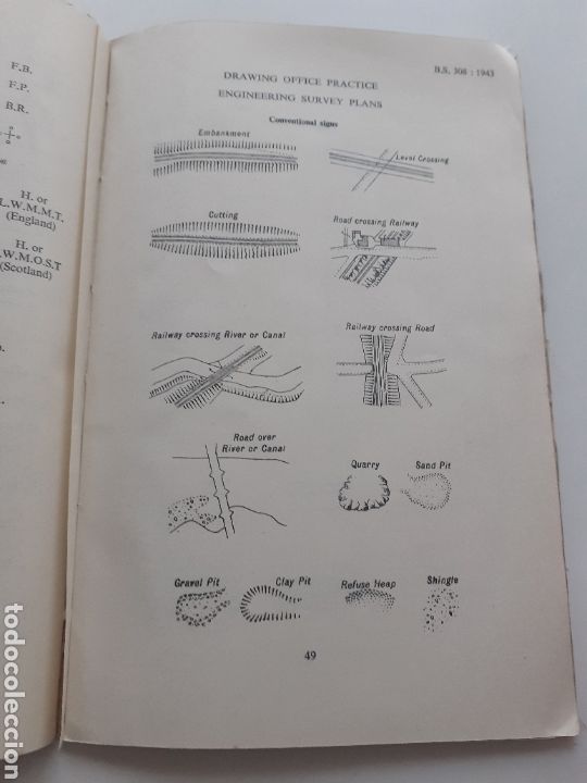 Libros de segunda mano: Engineering drawing practice, British standard 308: 1943 ingl&eacute;s - Foto 11