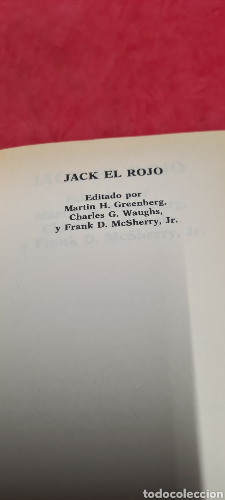 Libros de segunda mano: Precioso libro. Jack el Rojo. Zona oscura. Ultramar. - Foto 3