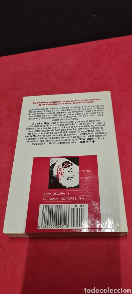 Libros de segunda mano: Precioso libro. Jack el Rojo. Zona oscura. Ultramar. - Foto 4