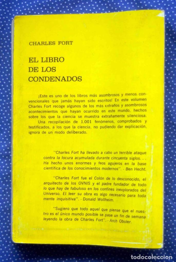 Libros de segunda mano: EL LIBRO DE LOS CONDENADOS.CHARLES FORT, EDICIONES DRONTE - Foto 2
