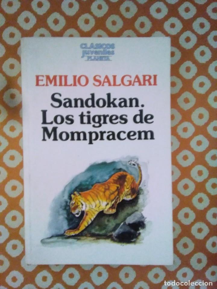 Libros de segunda mano: EMILIO SALGARI.- Los tigres de Mompracem / La mujer del pirata. Planeta. - Foto 1