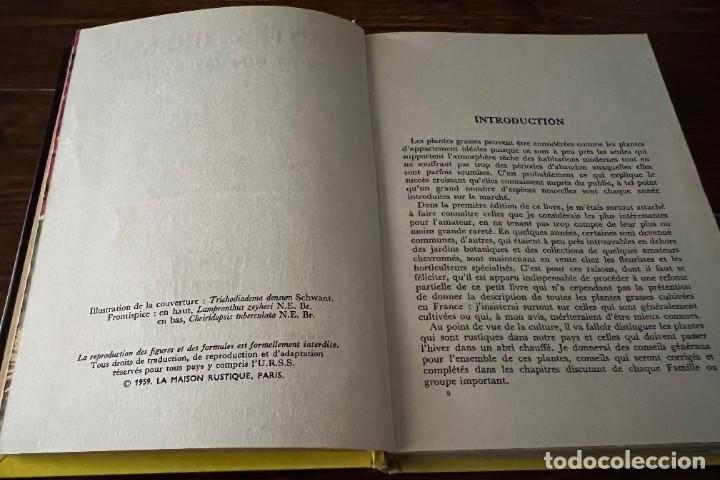 Libros de segunda mano: PLANTES GRASSES autres que les Cact&eacute;es - A. Bertrand - Foto 4