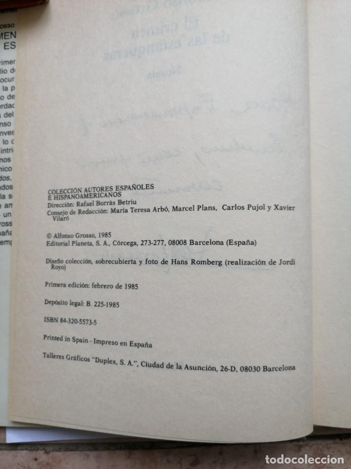 Libros de segunda mano: El crimen de las estanqueras, 1&ordf; edici&oacute;n 1985. Alfonso Grosso. Libro - Foto 2
