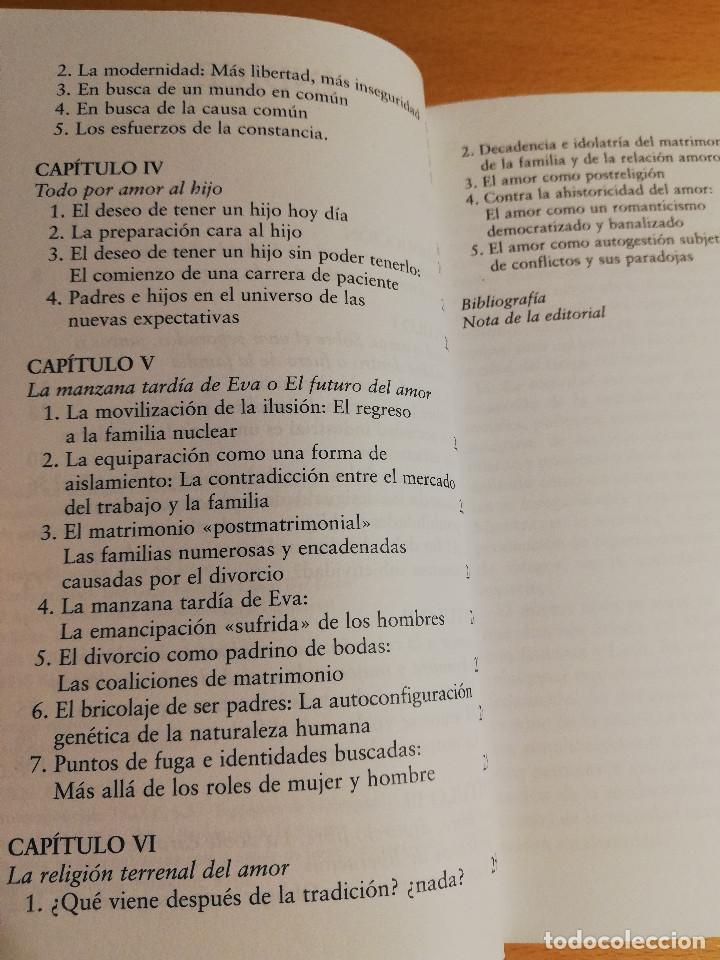 Libros de segunda mano: EL NORMAL CAOS DEL AMOR (ULRICH BECK / ELISABETH BECK-GERNSHEIM) - Foto 4