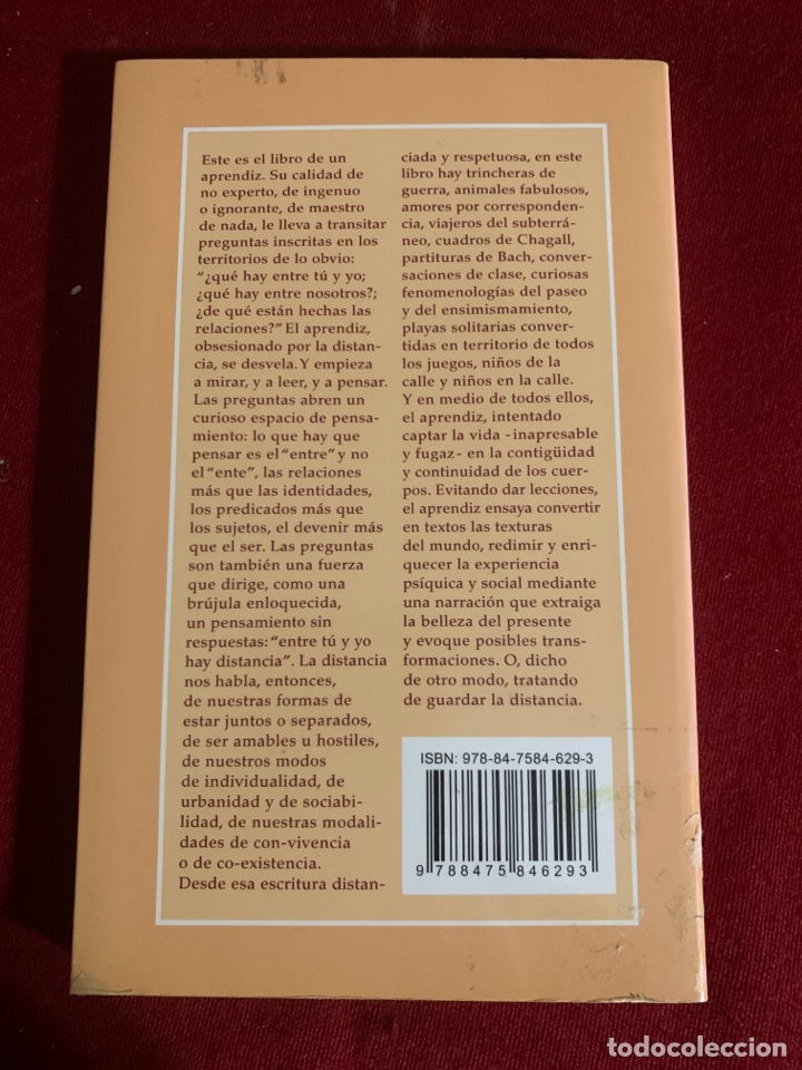 Libros de segunda mano: Im&aacute;genes de la distancia. Jos&eacute; Garc&iacute;a Molina. - Foto 2