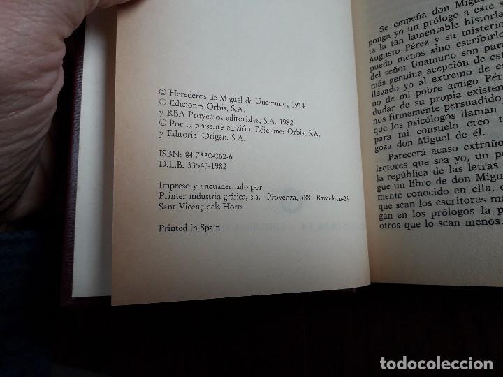 Libros de segunda mano: libro usado, ediciones Orbis a&ntilde;o 1982, Niebla, Miguel de Unamuno. - Foto 2