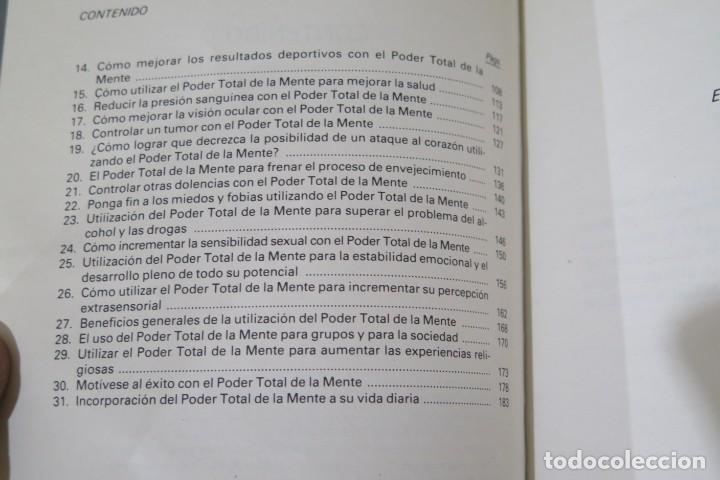 Libros de segunda mano: El poder total de la mente M&eacute;todo para utilizar el 90% inactivo de su mente. WILSON - Foto 3