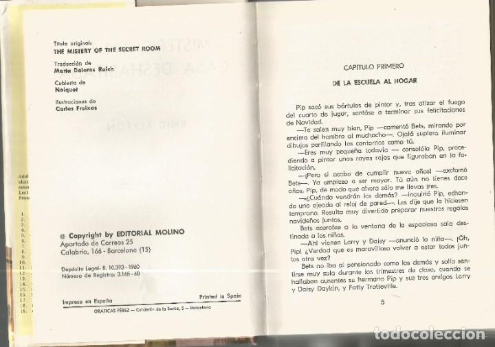 Libros de segunda mano: Libro Misterio en la casa deshabitada - Enid Blyton - Foto 3