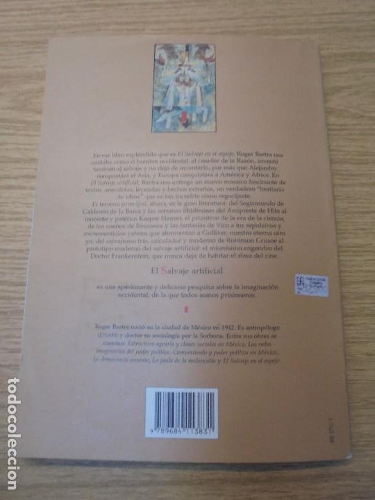 Libros de segunda mano: EL SALVAJE ARTIFICIAL. ROGER BARTRA. EDICIONES ERA. 1997 - Foto 16