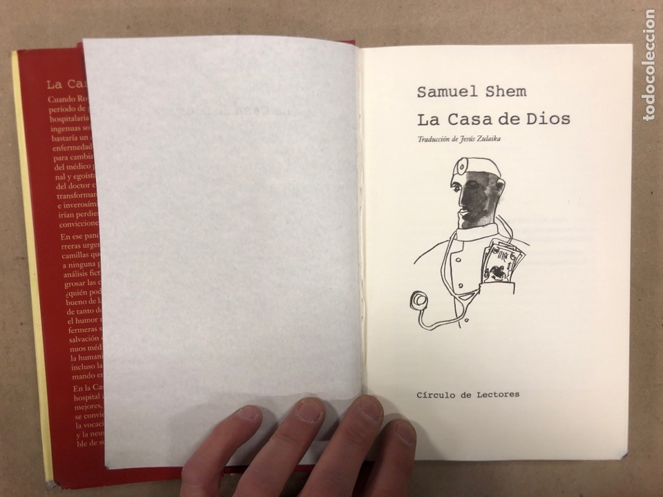 Libros de segunda mano: LA CASA DE DIOS. SAMUEL SHEM. C&Iacute;RCULO DE LECTORES 1999. - Foto 2