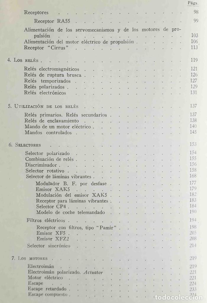 Libros de segunda mano: Pr&aacute;ctica del telemando (Ch. Pepin) Marcombo 1963 - Foto 4
