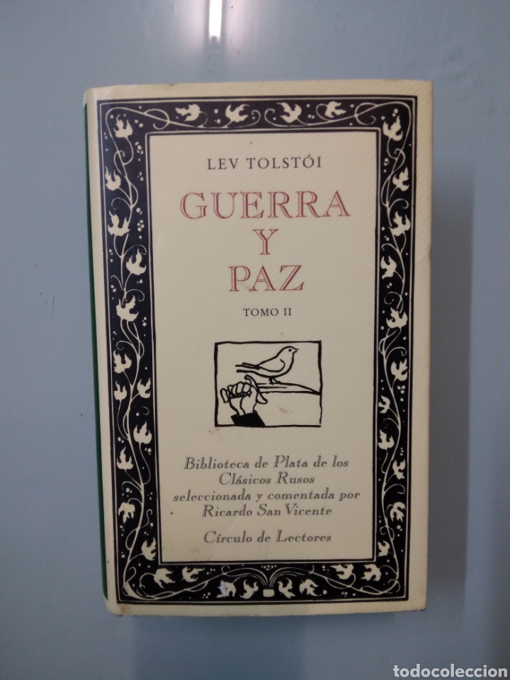 Libros de segunda mano: Lev Tolstoi,Guerra y paz, tomo II, C&iacute;rculo de Lectores - Foto 1