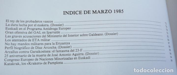 Libros de segunda mano: Anuario de Euskal Herria 1985 (Editorial Amigos del Libro Vasco) - Foto 7