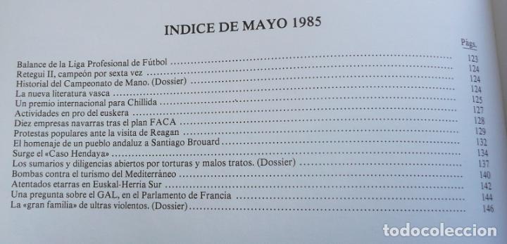 Libros de segunda mano: Anuario de Euskal Herria 1985 (Editorial Amigos del Libro Vasco) - Foto 9