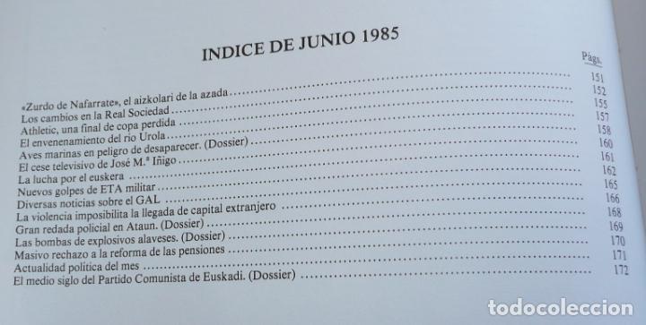 Libros de segunda mano: Anuario de Euskal Herria 1985 (Editorial Amigos del Libro Vasco) - Foto 10