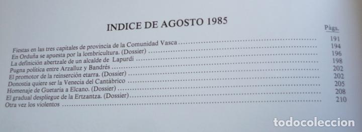 Libros de segunda mano: Anuario de Euskal Herria 1985 (Editorial Amigos del Libro Vasco) - Foto 12