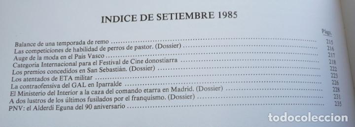Libros de segunda mano: Anuario de Euskal Herria 1985 (Editorial Amigos del Libro Vasco) - Foto 13
