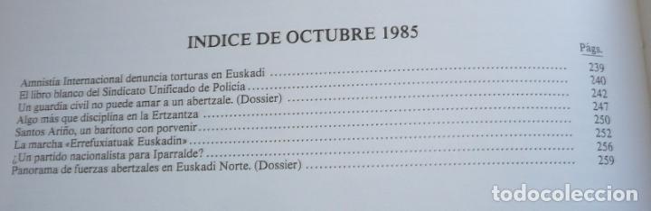 Libros de segunda mano: Anuario de Euskal Herria 1985 (Editorial Amigos del Libro Vasco) - Foto 14