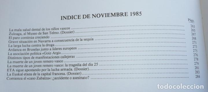 Libros de segunda mano: Anuario de Euskal Herria 1985 (Editorial Amigos del Libro Vasco) - Foto 15