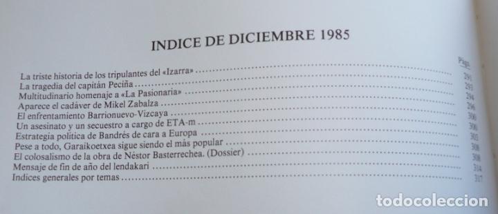 Libros de segunda mano: Anuario de Euskal Herria 1985 (Editorial Amigos del Libro Vasco) - Foto 16