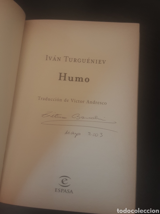 Libros de segunda mano: Humo -Iv&aacute;n Turgu&eacute;niev- - Foto 6