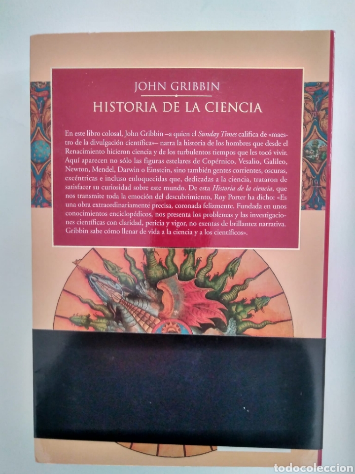 Libros de segunda mano: Historia de la ciencia, 1543-2001. John Gribbin. - Foto 4