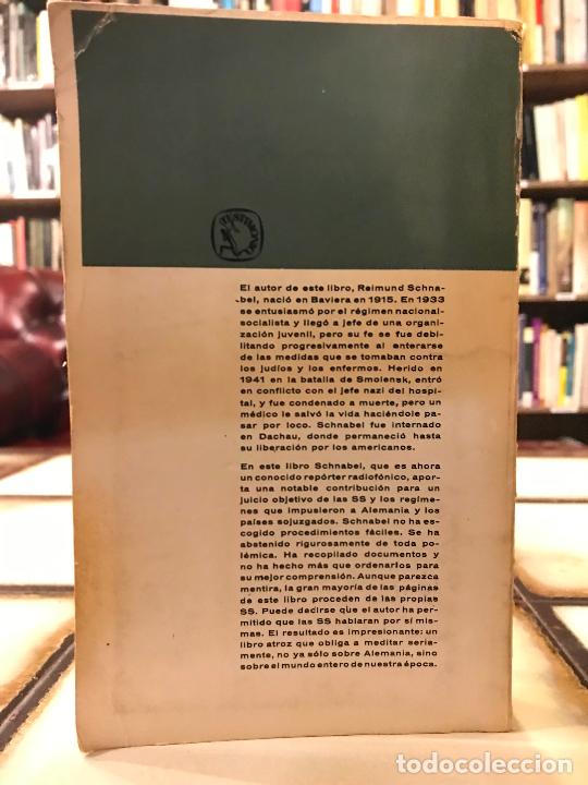 Libros de segunda mano: Poder sin moral. Historia de la SS. Reimund Schnabel. - Foto 2