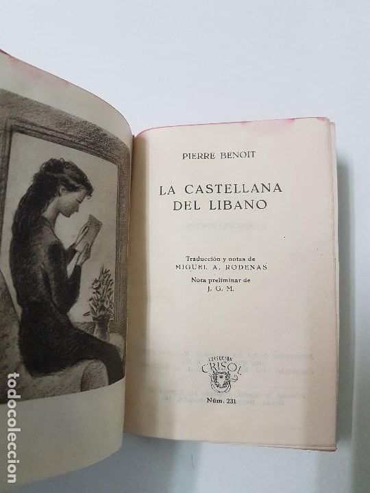 Libros de segunda mano: LA CASTELLANA DEL L&Iacute;BANO -PIERRE BENOIT - AGUILAR-CRISOL -1952 - Foto 3