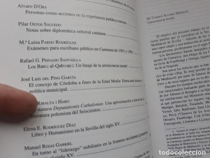 Libros de segunda mano: HISTORIA INSTITUCIONES DOCUMENTOS N&Uacute;MERO 20 UNIVERSIDAD DE SEVILLA - Foto 4