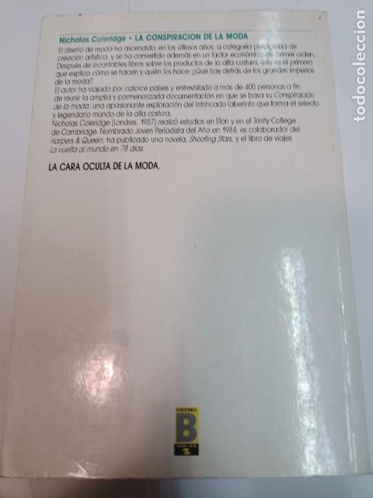 Libros de segunda mano: NICHOLAS COLERIDGE La conspiraci&oacute;n de la moda SA8276 - Foto 2
